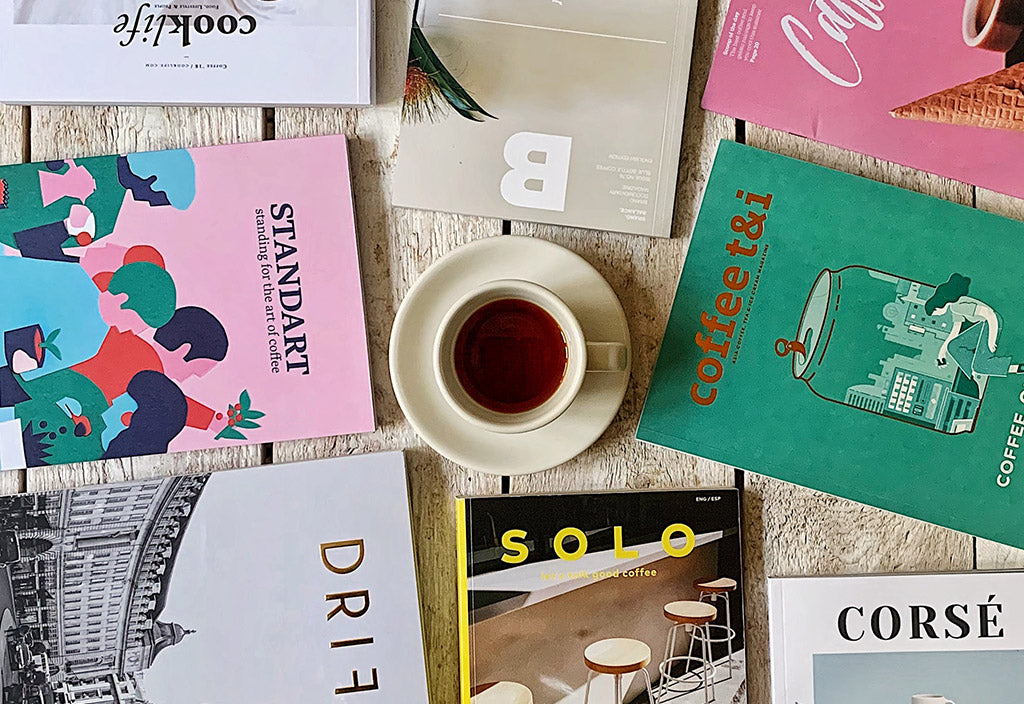 coffee table books + magazines – Left for Davie