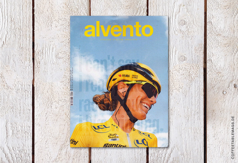 Alvento Magazine – Issue 43, cover, Italian cycling magazine