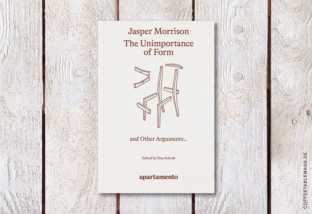 Jasper Morrison: The Unimportance of Form, cover