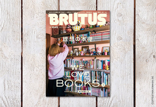 BRUTUS Magazine – Number 1045: We Love Books – Cover