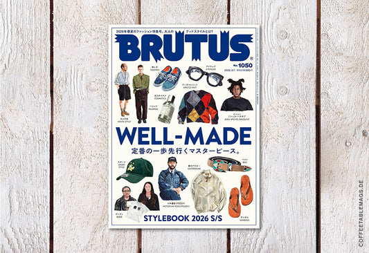 BRUTUS Magazine – Number 1050: WELL-MADE – Masterpieces That Go Beyond the Classics, cover