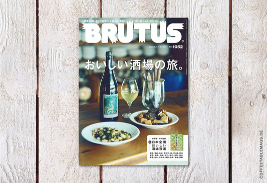 BRUTUS Magazine – Number 1052: A Journey Through Delicious Bars, cover