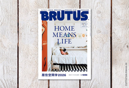 BRUTUS Magazine – Number 1056: Home Means Life, cover