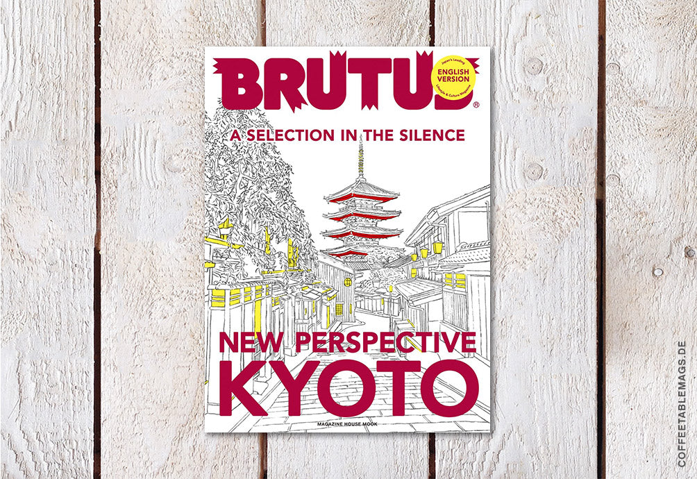 BRUTUS Magazine – Special Edition: New Perspective Kyoto (English Edition) – Cover