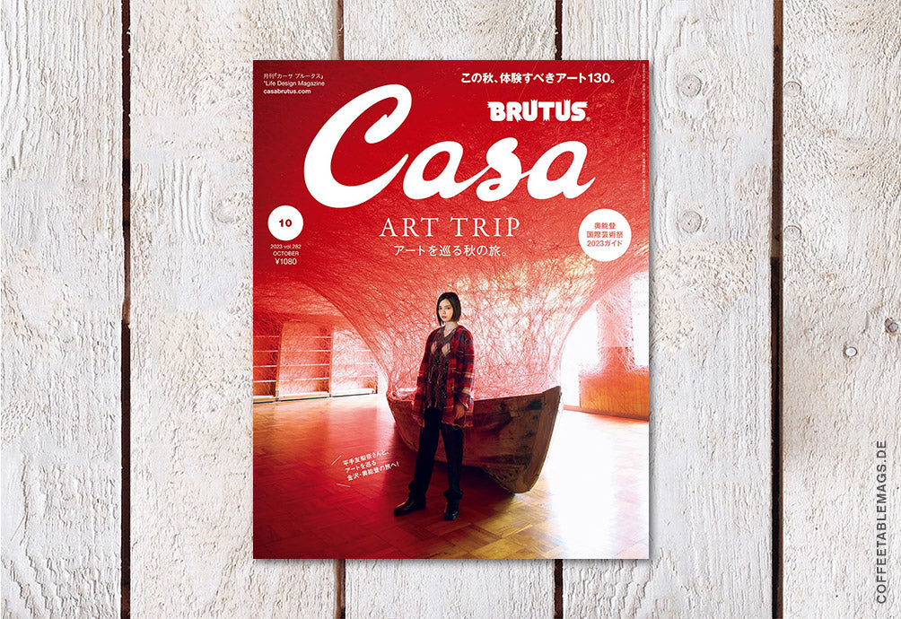 Casa Brutus – Number 282: Art Trip 2023 – Coffee Table Mags