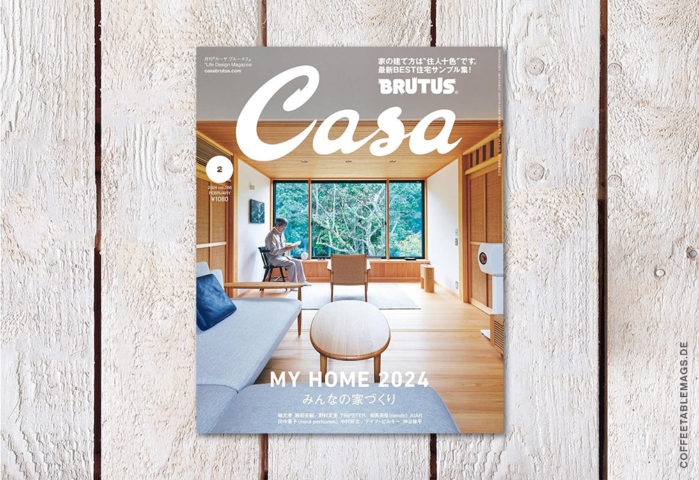 Casa Brutus – Number 286: My Home 2024 – Coffee Table Mags