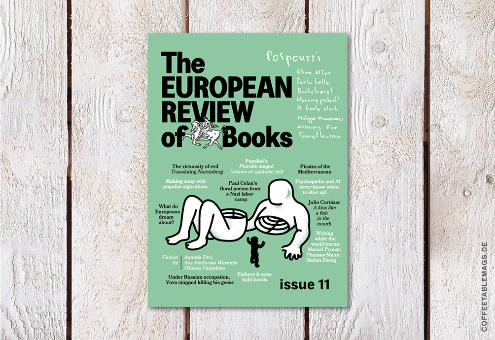 The European Review of Books – Issue 11, cover, culture magazine