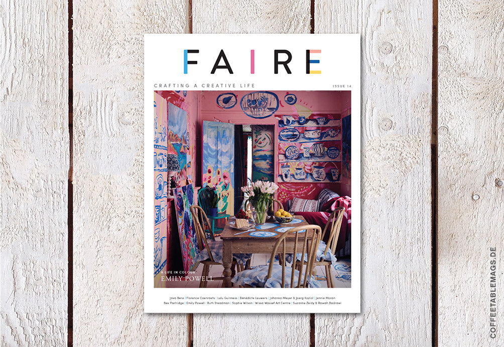 Faire Magazine – Issue 14, cover, crafts magazine