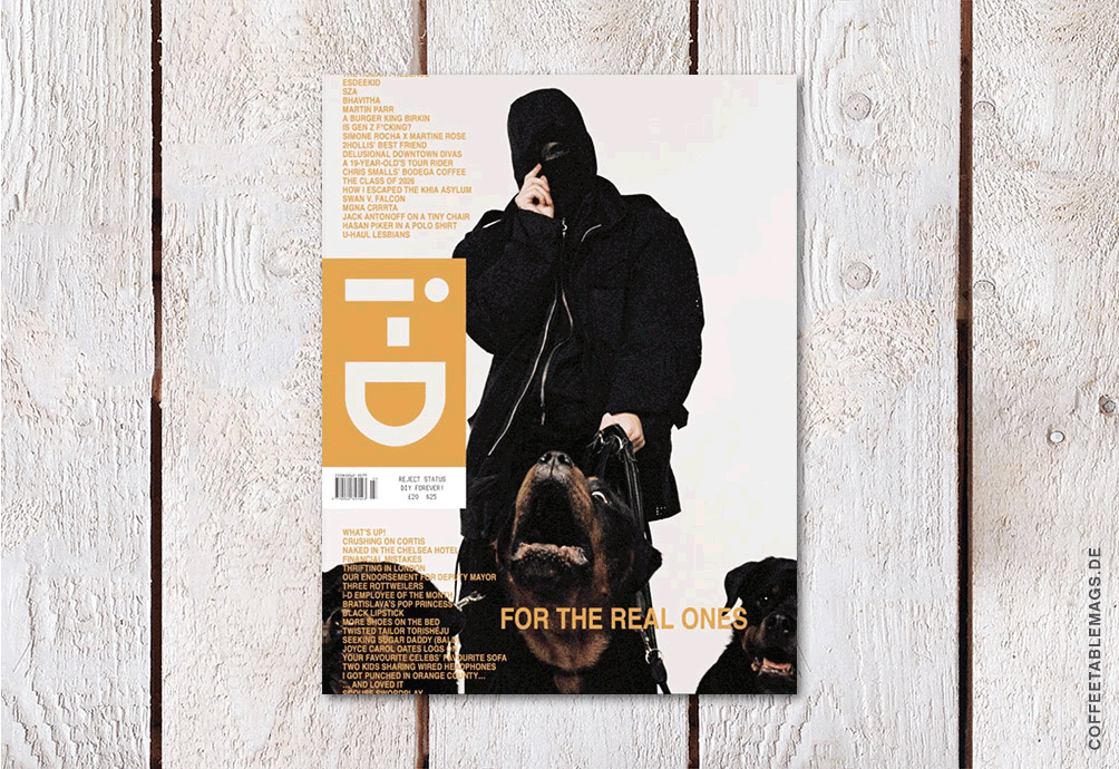 i-D Magazine – Number 376: The Lore Issue, cover, lifestlye, fashion and culture magazine