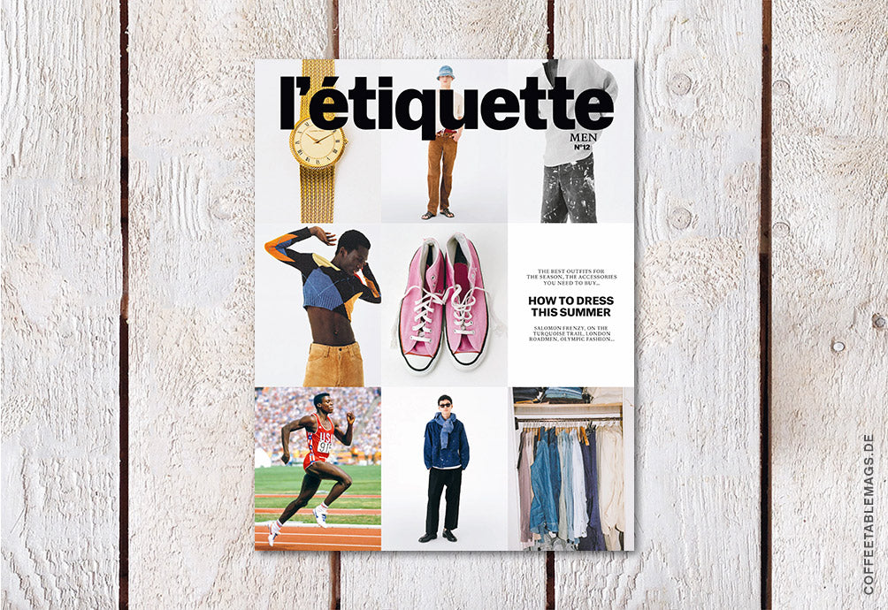 L’étiquette Men –  Issue 12 (UK Version) – Cover