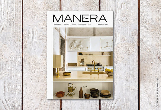 Manera Magazine – Number 15, cover, Mediterranen interior magazine