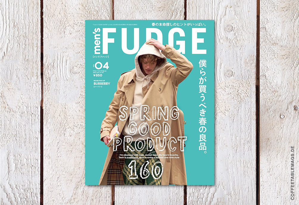 men's FUDGE – Volume 160: Spring Good Product – Coffee Table Mags