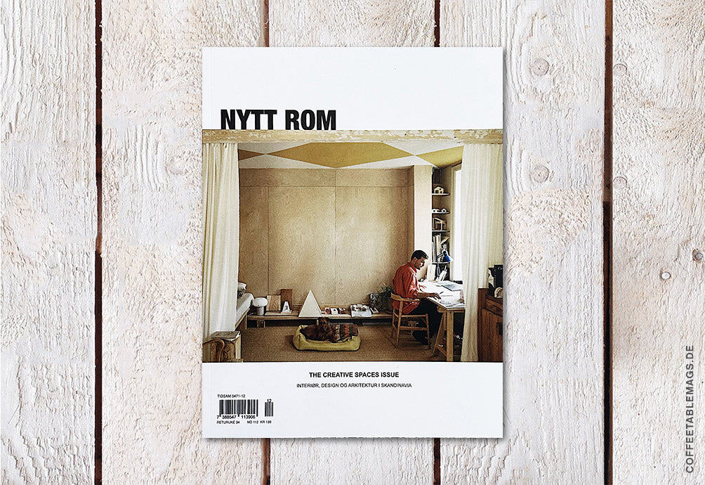 Nytt Rom – Issue 112: The Creative Spaces Issue, cover, interior design magazine