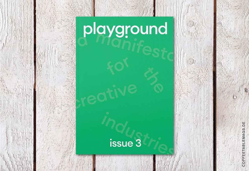 Playground Magazine – Issue 3 – Cover