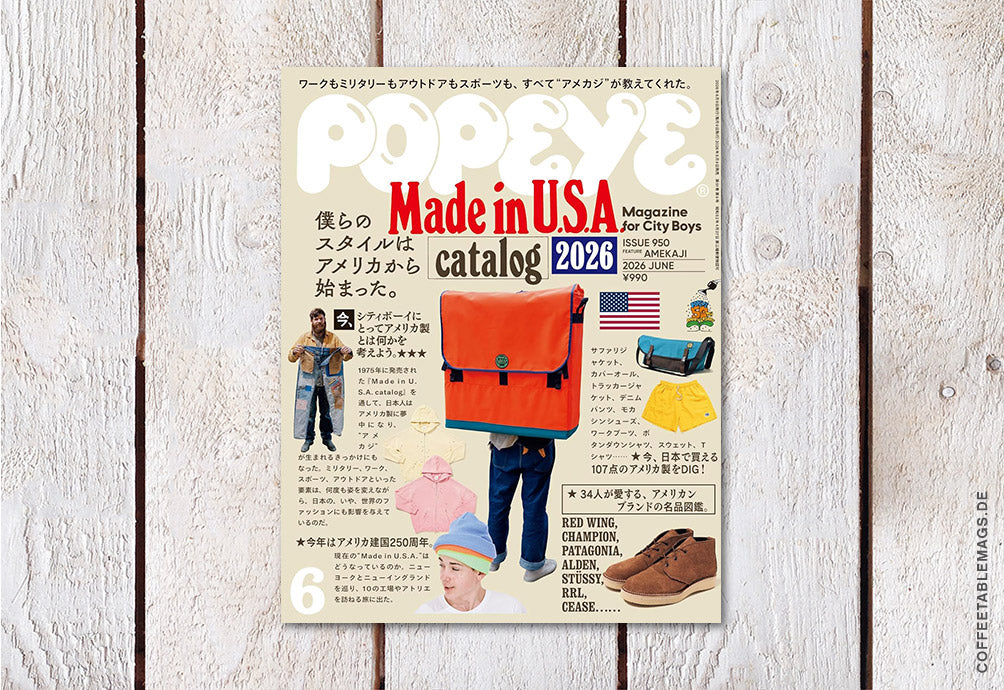 Popeye – Issue 950: Made in the USA Catalog '26 – Coffee Table Mags