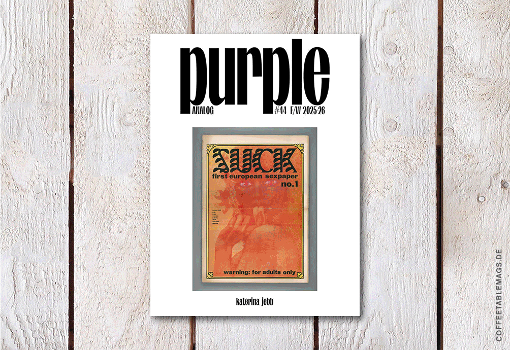 Purple – Issue 44: The Analog Issue – Coffee Table Mags Purple – Issue 44: The Analog Issue – Coffee Table Mags