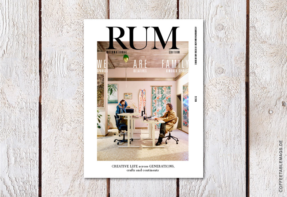 RUM International – Issue 22: We are family, cover, scandinavian design and interiors
