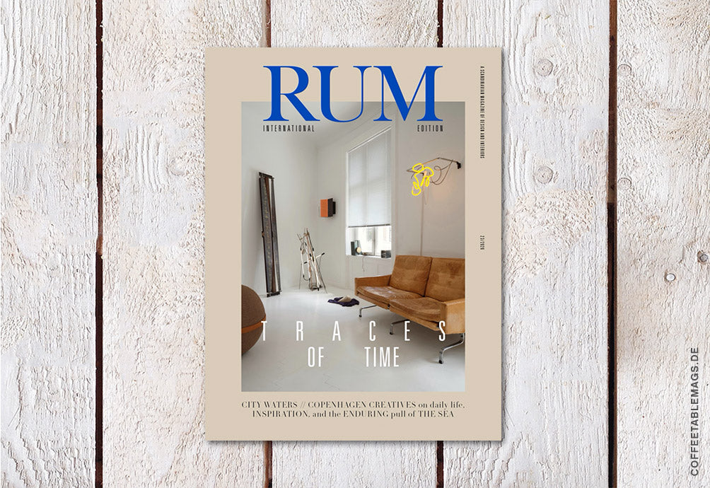 RUM International – Issue 23: Traces of Time, cover