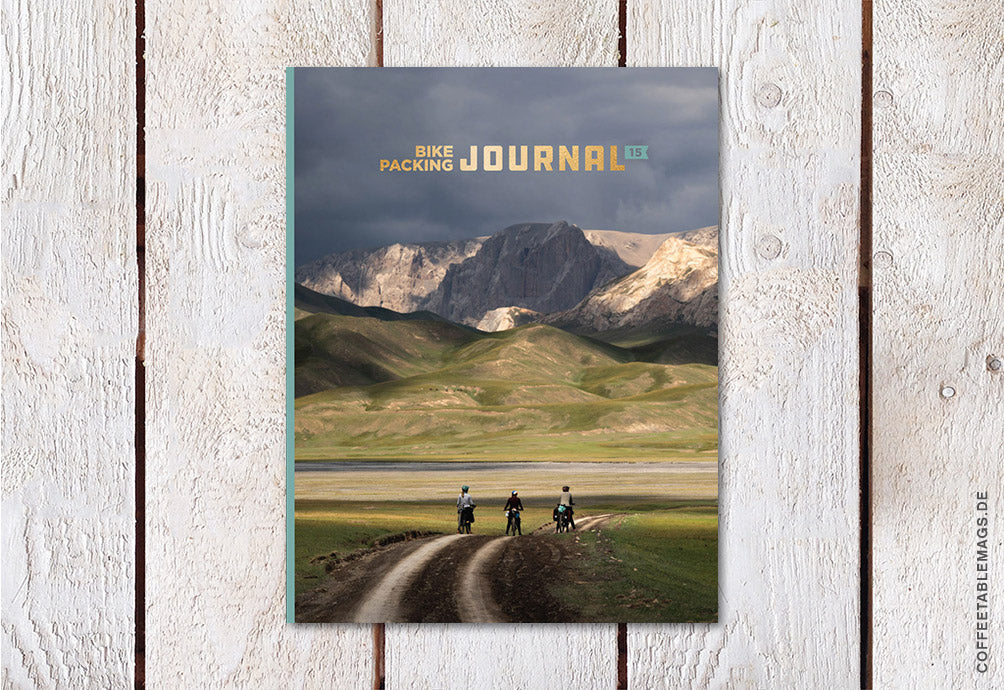 The Bikepacking Journal – Issue 15, cover, cycling magazine