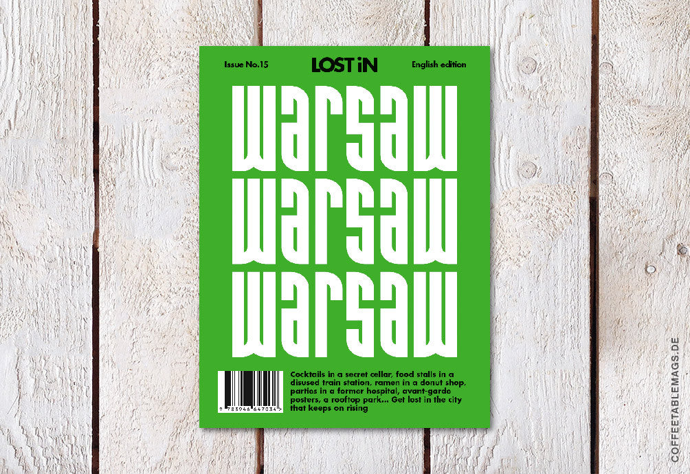 LOST iN City Guide – Issue 15: Warsaw – Cover