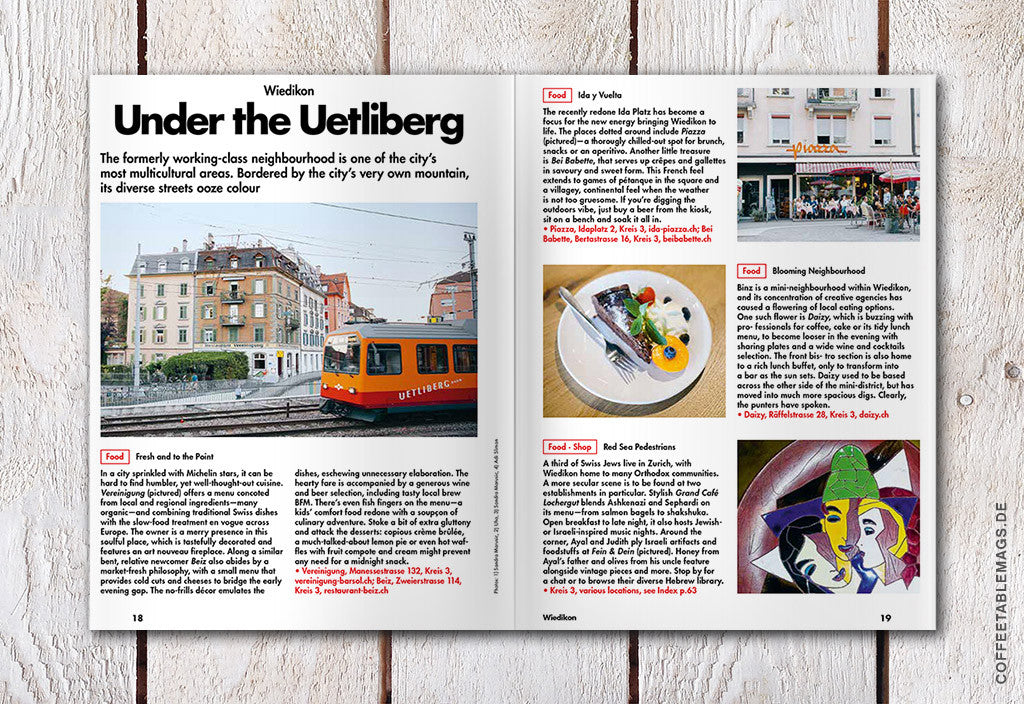 LOST iN City Guide – Issue 16: Zurich – Inside 01