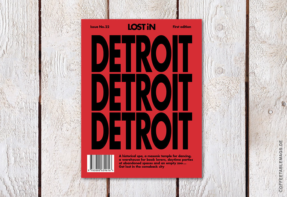 LOST iN City Guide – Issue 22 – Detroit – Cover