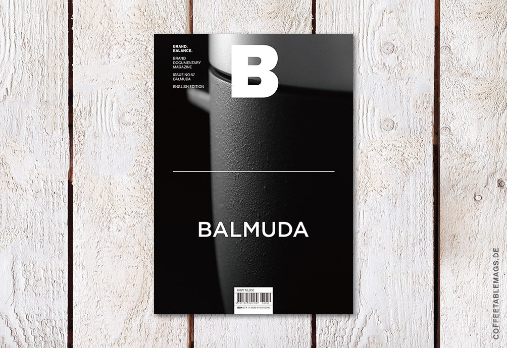 Magazine B – Issue 57: Balmuda – Coffee Table Mags