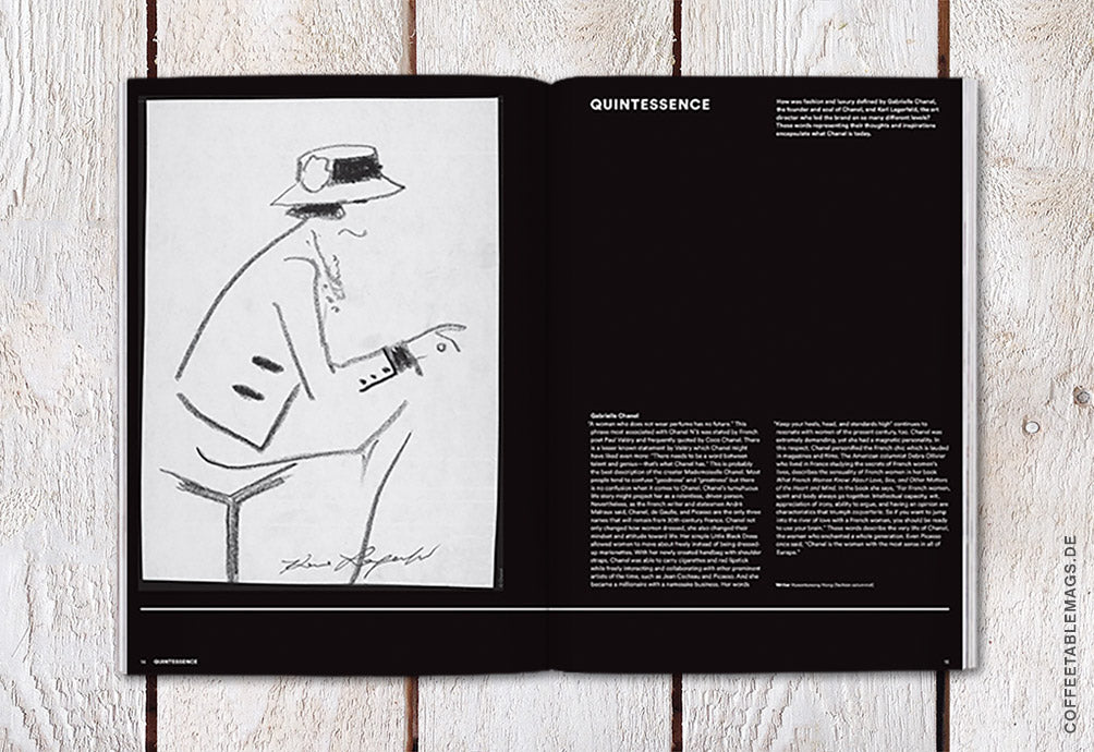 Coffee Table Mags / Independent Magazines / Magazine B – Issue 73: Chanel – Inside 01