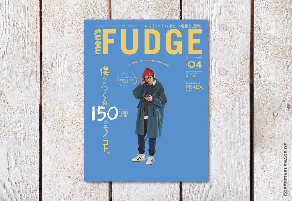 men's FUDGE – Volume 150: 150 things about … – Coffee Table Mags