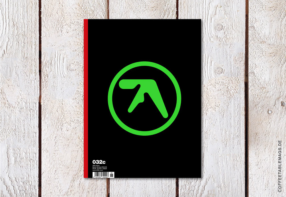 032C – Issue #46 – Winter 2024/25: “Aphex Twin” – Cover: Aphex Twin