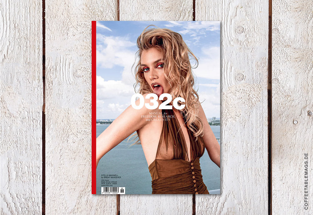 032C – Issue #46 – Winter 2024/25: “Aphex Twin” – Cover: Stella Maxwell