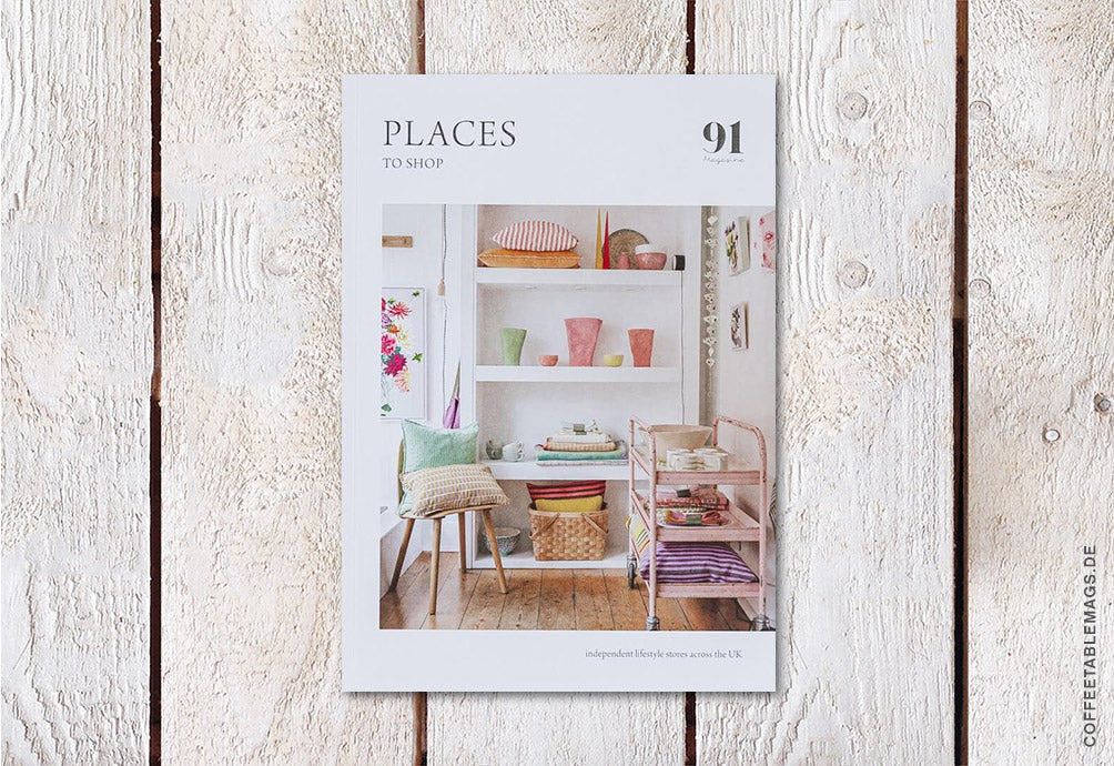 91 Magazine – PLACES to shop – Cover