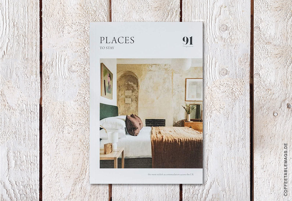 91 Magazine – PLACES to stay – Cover