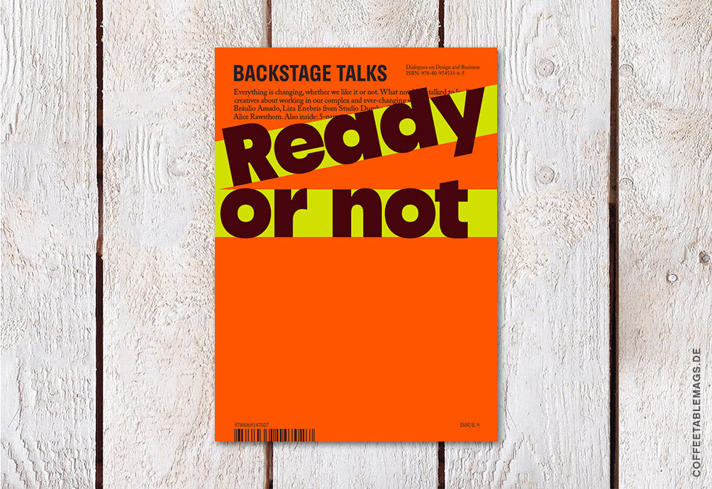 Backstage Talks – Issue 9: Ready or not, cover