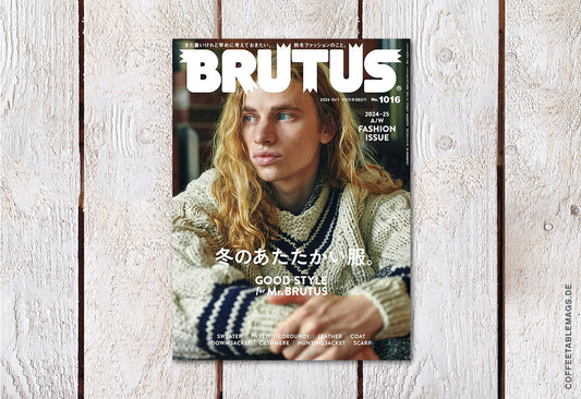 BRUTUS Magazine – Number 1016: Good Style for Mr. Brutus – Cover