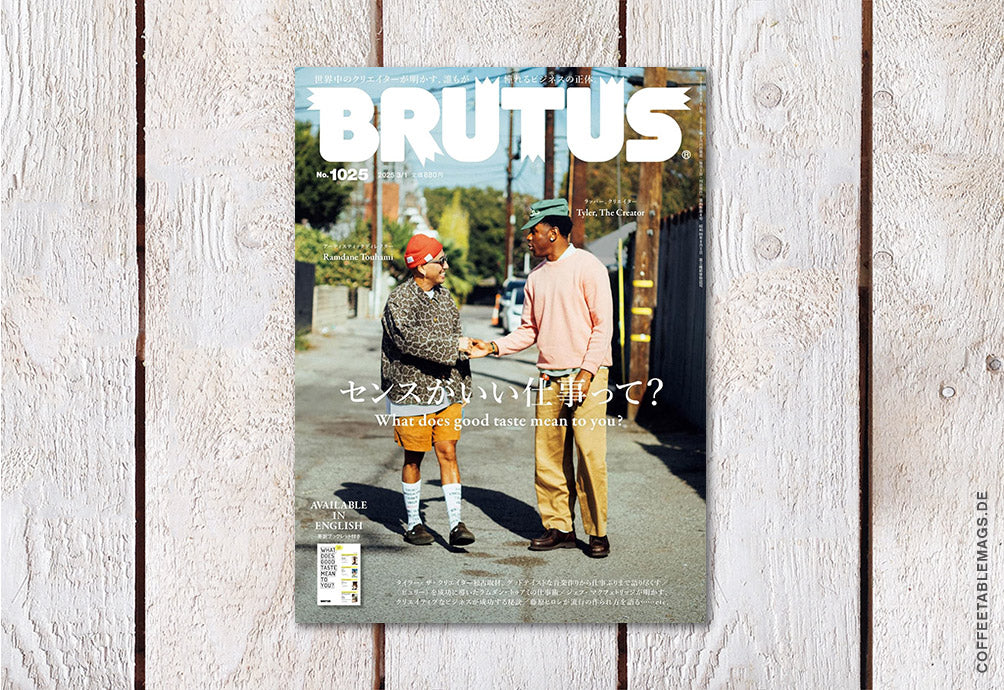 BRUTUS Magazine – Number 1025: What does good taste mean to you? – Cover