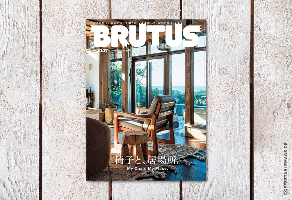 BRUTUS Magazine – Number 1047: My chair, my place – Cover