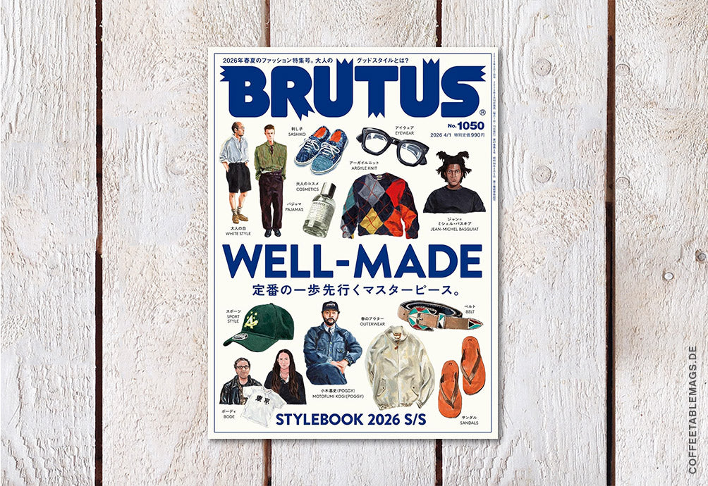 BRUTUS Magazine – Number 1050: WELL-MADE – Masterpieces That Go Beyond the Classics, cover