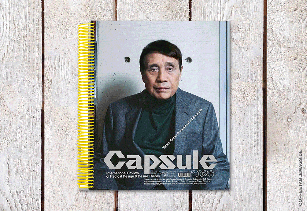 Capsule – Issue 5, cover, design magazine