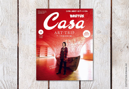 Casa Brutus – Number 282: Art Trip 2023 – Cover