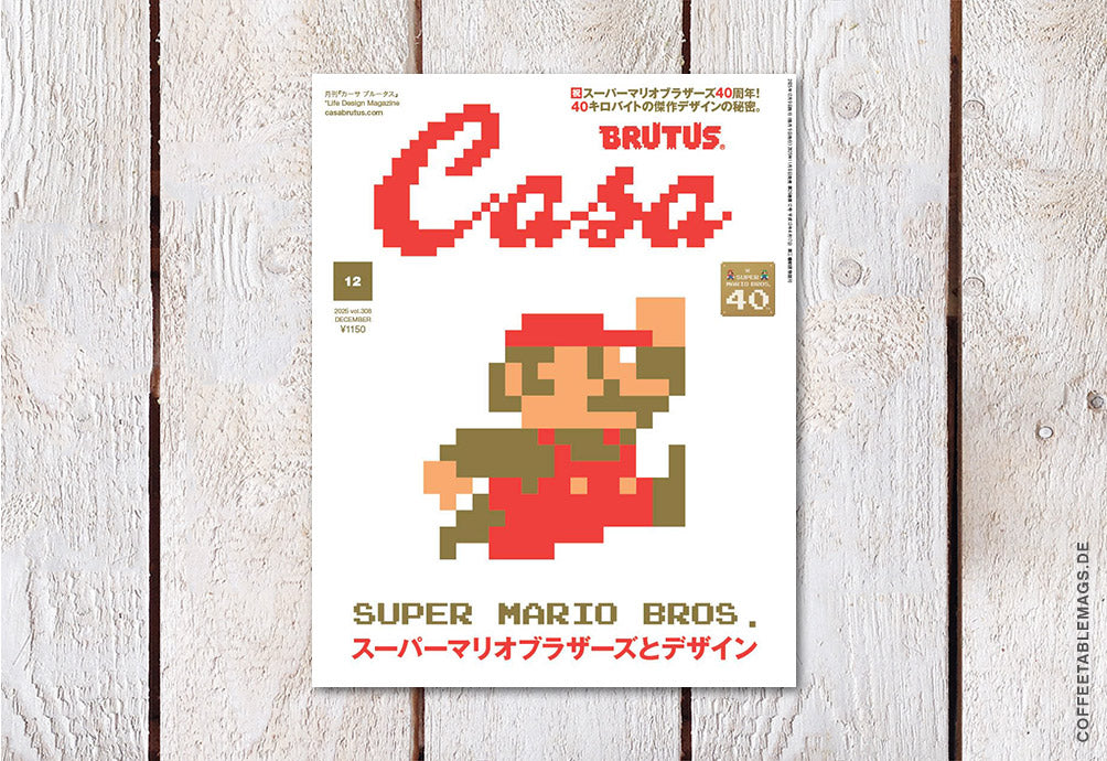Casa Brutus – Number 308: Super Mario Bros. – Cover