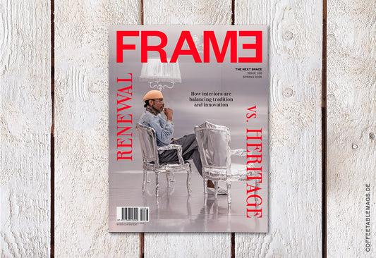 Frame Magazine – Number 166 Renewal Vs. Heritage, cover, interior design magazine