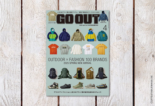 GO OUT – Volume 186: Outdoor x Fashion 100 Brands – Cover