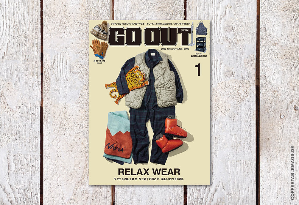 GO OUT – Volume 195: Relax Wear – Cover