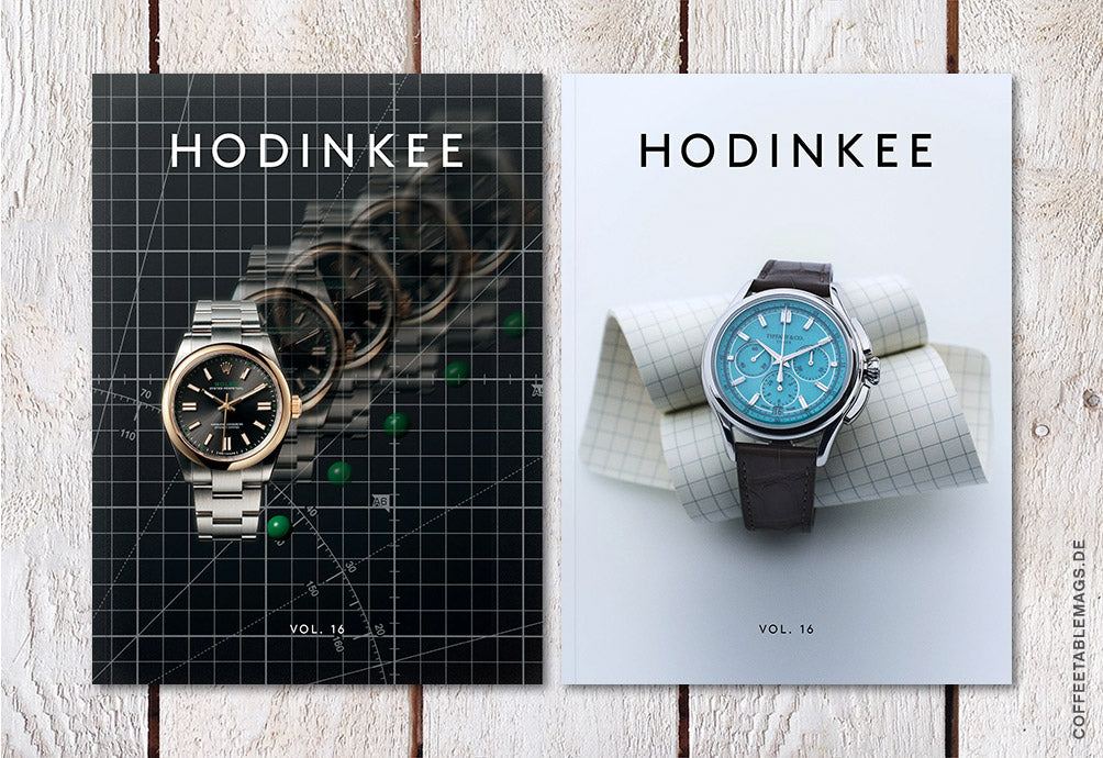 Hodinkee Magazine – Volume 16, cover, watches magazine