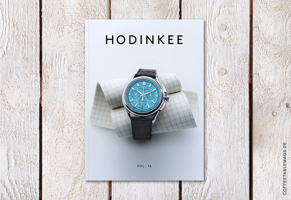 Hodinkee Magazine – Volume 16, cover: Tiffany & Co, watches magazine