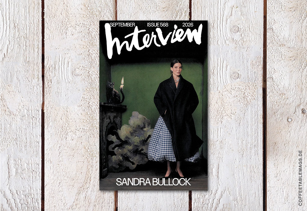Interview Magazine – Issue 568: Sandra Bullock, cover