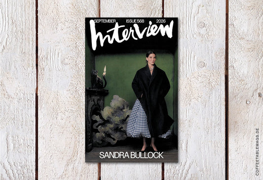 Interview Magazine – Issue 568: Sandra Bullock, cover