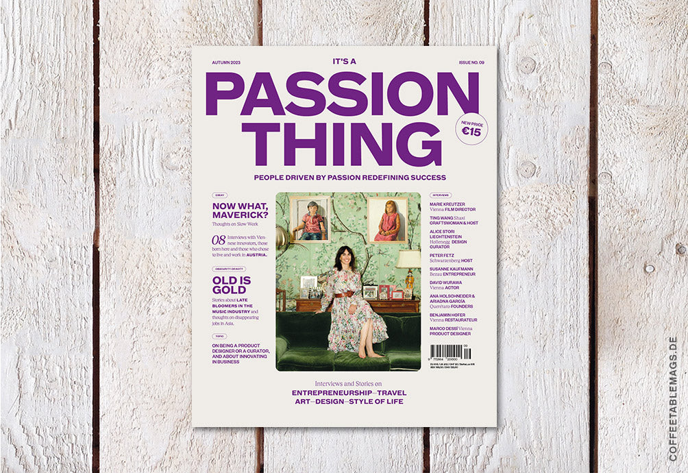 It’s A Passion Thing – Issue No. 09 – Cover