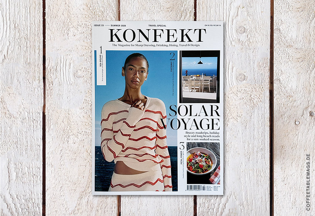 Konfekt – Issue 22: Summer 2026, cover, lifestyle magazine